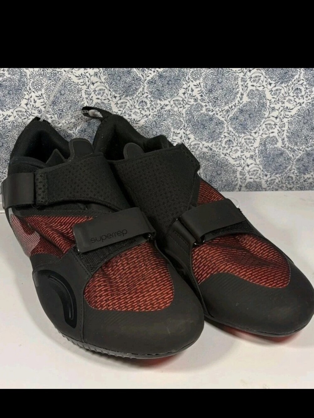 Nike SuperRep Cycle Black Red Cycling Shoes MENS SIZE 13
